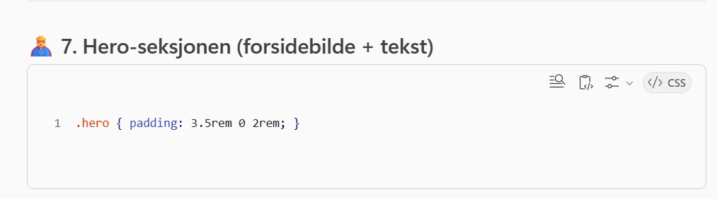 Hero css